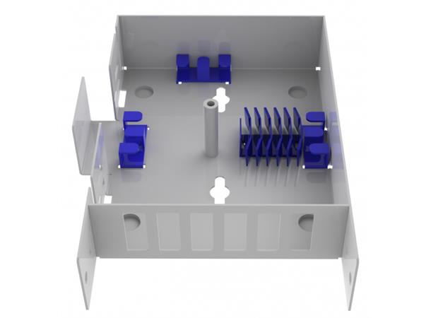 LM Väggbox 6xSC Duplex 24 enkel-alt 12 ribbonskarvar 